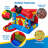 Disney Mickey Mouse Funhouse Outdoor Bounce House with Slide and Ball Pit