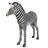 Grand-Scale African Zebra Foal Statue