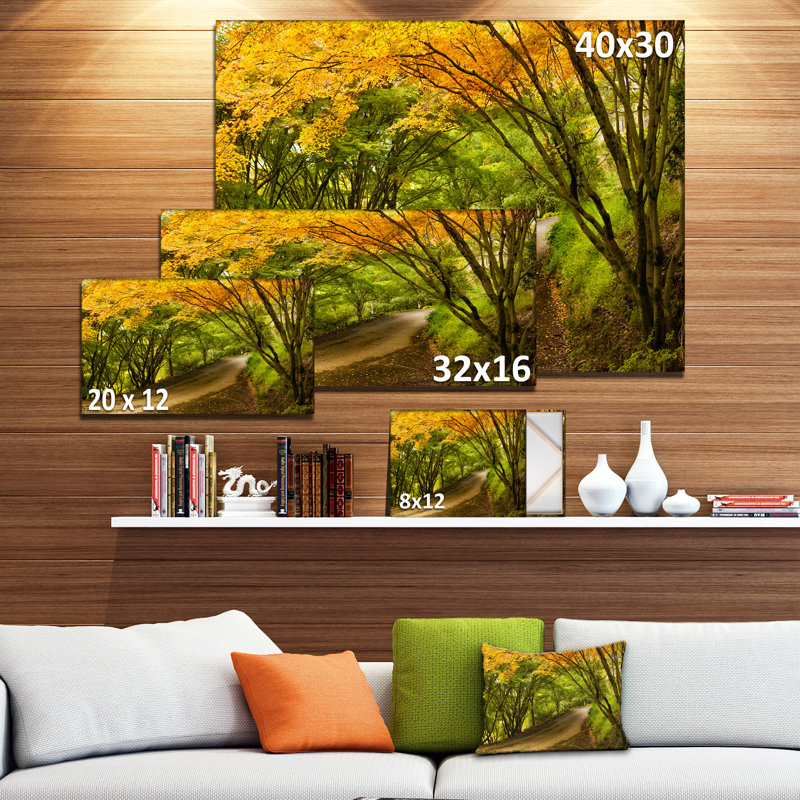 Photographie sur toile tendue, H 16 po x l 32 po x P 1 po