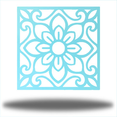 Traditional Plants & Flowers Wall Decor on Metal