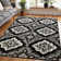 Tapis noir Goshen