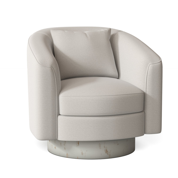 Camino 32" Wide Swivel Barrel Chair