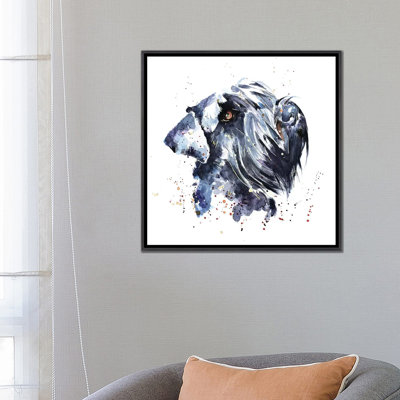 " Giant Schnauzer " by EdsWatercolours