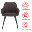 Pretor Upholstered Dining Chair-1848364751