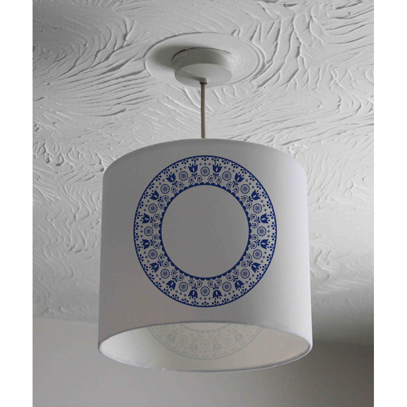 Cotton Drum ( Uno ), 22cm H x 25cm W x 25cm D