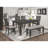 Rectangular Plank Top Dining Table