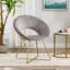 Fauteuil d'appoint moderne 28,35 po Vanezza-762033382-762033407