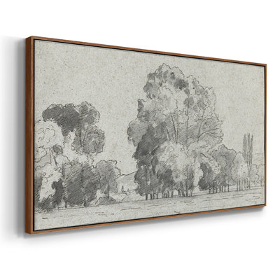 Paysage, série CCXXXV, tendue avec toile tendue, prête à accrocher