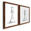 Chess Room Study III - Ensemble de 2 reproductions de cadres photo-912316279-912316278