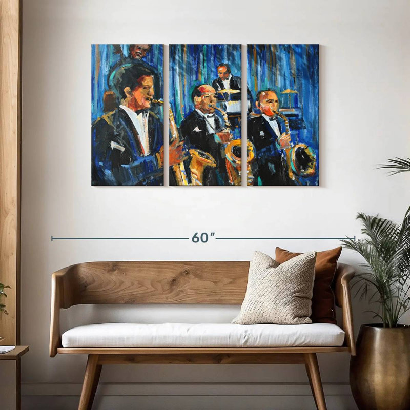 Abarca Horn Section, 28" H x 45" W