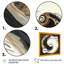 «Black and Gold Circle VII», art mural moderne sur toile-1397041205-1397041194