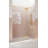 Halo 58.75 in. x 78 in. Frameless Glass Hinge Shower Door-90574969