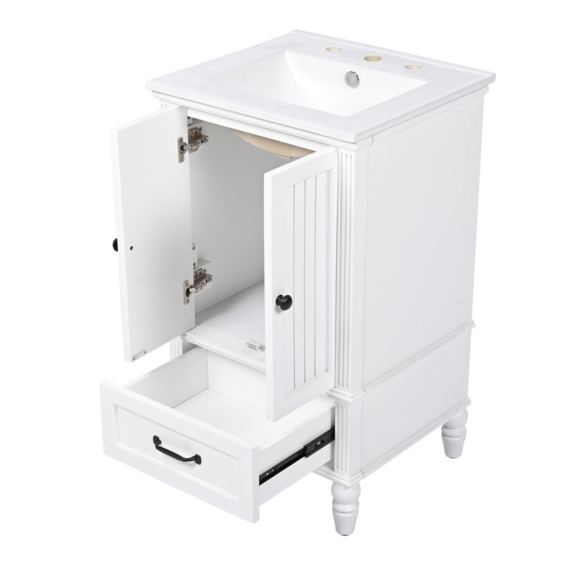20" Bathroom Vanity With Sink