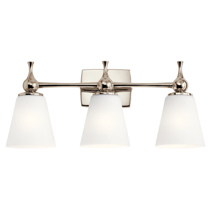 Cosabella 3 - Light Vanity Light, Polished Nickel