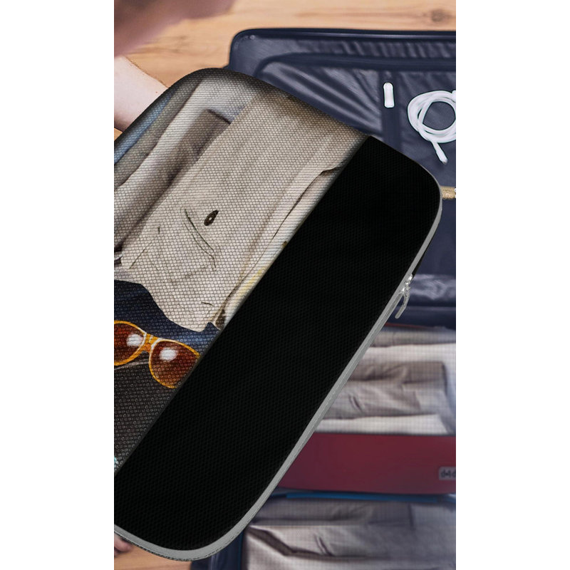 Cubes de taille moyenne pour valises - Ensemble de 4 cubes de voyage - Cubes de voyage