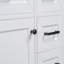 Meuble-lavabo 30 po avec lavabo, armoire de salle de bain blanche avec tiroirs, cadre solide et panneau de fibres à densité moyenne (ancien numéro de référence: N725S999222K)-91582952