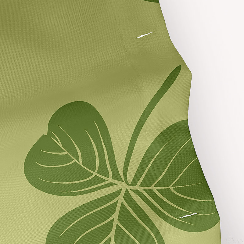 Rideau de douche simple Clairemarie, Vert clair
