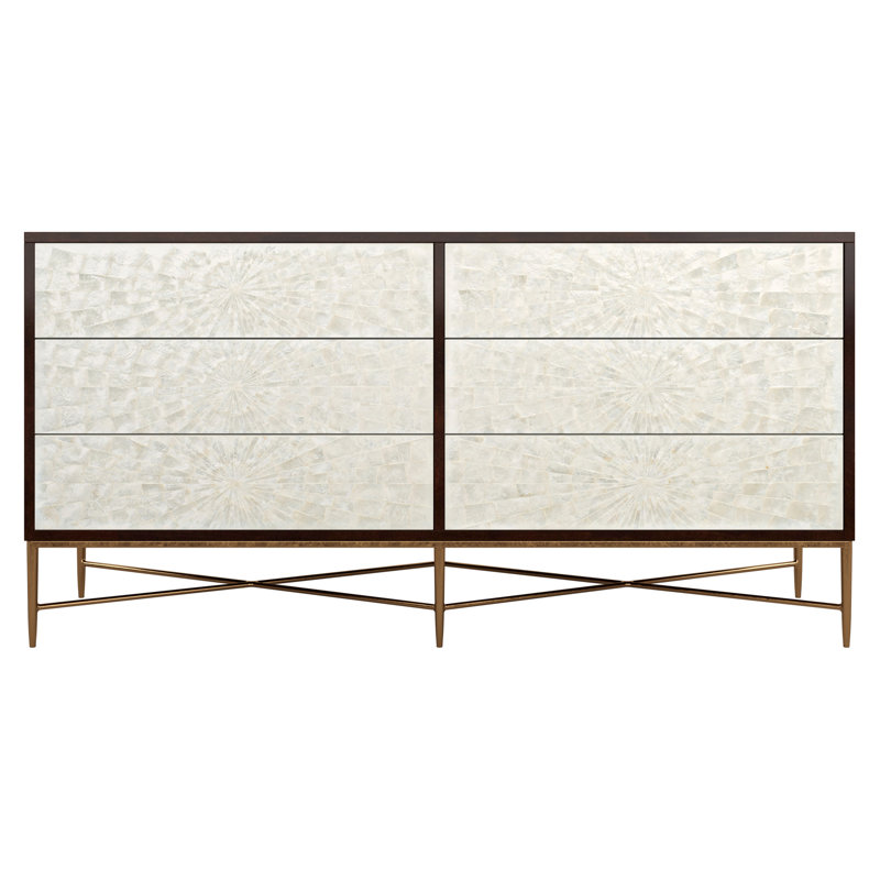 Adagio 6 Drawer Double Dresser