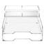 Archuleta Acrylic Stackable Desk Organiser