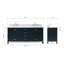 Ensemble de meuble-lavabo double 73 po Cambridge-1664829920