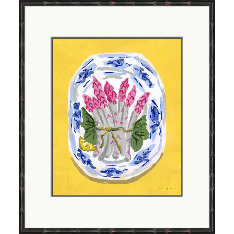 Pink Asparagus on Delft
