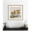 «Still Life Fruit In A Bowl Vintage Style» par The Creative Bunch Studio, reproduction d'art encadrée