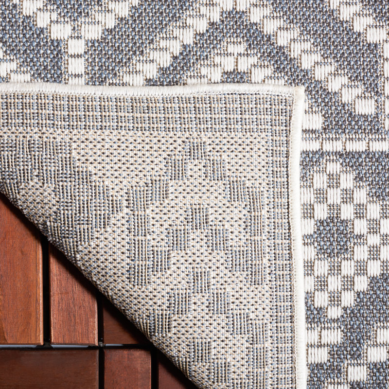 Keyiona Performance Machine Washable Geometric Rug, Runner 2' x 8'