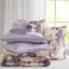 Très grand lit taupe - édredon, draps, taies d'oreiller, lavable en machine avec microfibre brossée douce