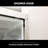 Shower Door 48" W X 76"H Semi-Frameless Bypass Sliding Shower Enclosure