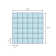 Landscape 2 in. x 2 in. Translucent Glass Plastic Face Mounted Brick Mosaic Designer Pool Tile