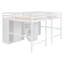 Lit mezzanine double avec placards et escalier