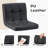 Industrial Swivel Bar Stools with Armrests, Ergonomic PU Leather Counter Stool for Kitchen Island & Home Bar-1323139154-1310231873
