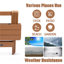 Table pliante portative rectangulaire-63325613