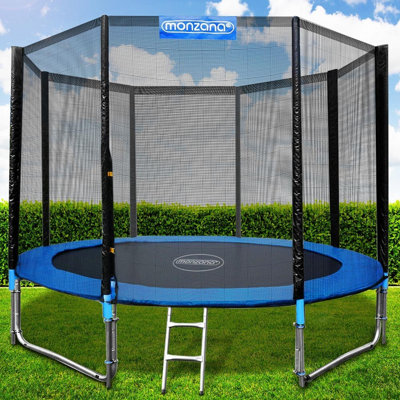 8' Garden Trampoline with Safety Enclosure