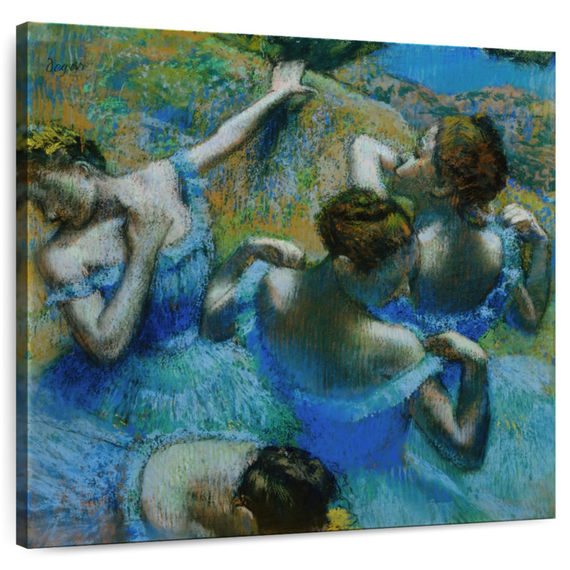 Enn Blue Dancers, H 20 po x l 20 po