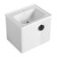Meuble-lavabo simple 23,8 po avec plateau en céramique Harshni-1627813890