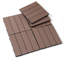 Ensemble de tuiles de terrasse en bois durable en plastique composite pour une installation facile, idéal pour divers espaces extérieurs et intérieurs à haute résistance-116816645