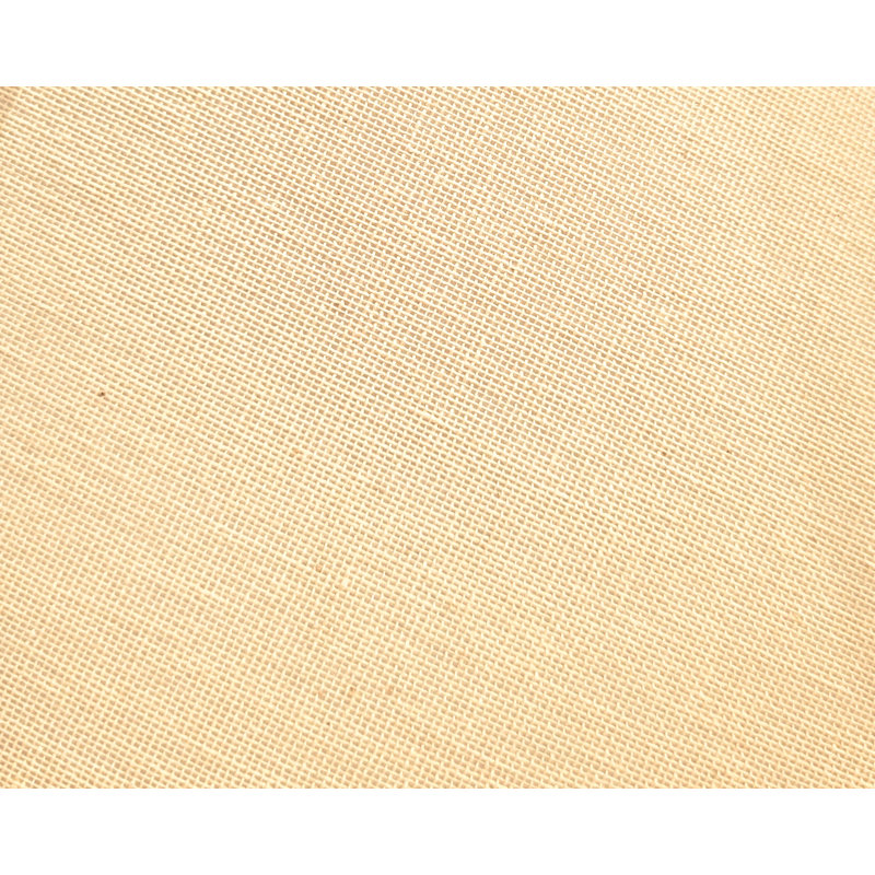 Abat-jour empire en tissu blanc cassé H 12 po x l 19 po Empire