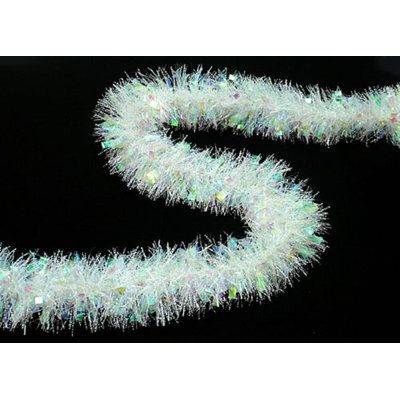 Guirlande 12 'Christmas Tinsel - Non éclairée