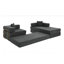 Canapé modulaire modulaire avec méridienne en L-137625392