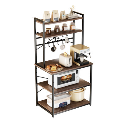 31.5 in. W Iron Standard Baker's Rack