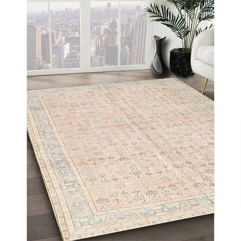 Citlalic Oriental Indoor Rug, Square 7'