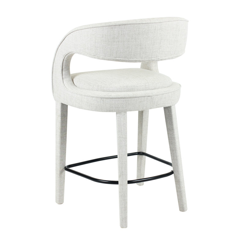 (Ensemble de 2) Tabouret de comptoir Udon, Ivoire