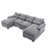 Gray Chenille