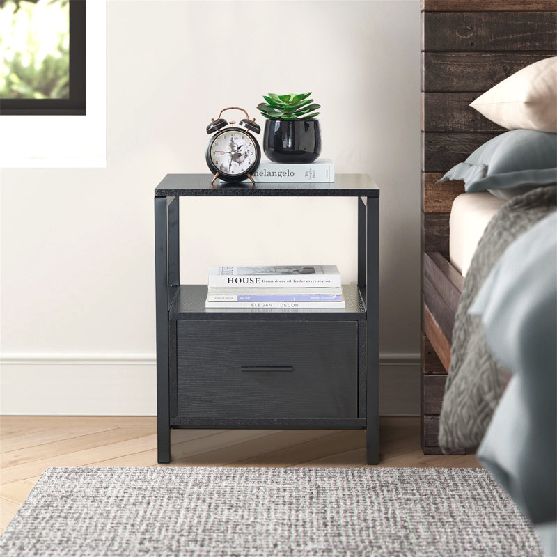 Knopf 45cm W Bedside Table