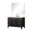 Ensemble de miroir de meuble-lavabo simple l 48 po x P 22 po Laurel-82319178-113385134
