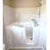 48'' x 28'' Walk-in Whirlpool Fiberglass Bathtub with Faucet