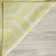 Dhurries Hand Woven Flat Weave Wool/Cotton Geometric Rug in Ivory/Green