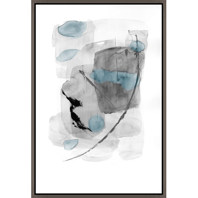 Blue Azul XII Painting by Eve Fairwell