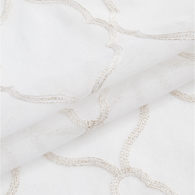 Single Panel Sheer Window Curtain 54" X 84" Set Of 2 Linen Textured Drapes For Living Room, Bedroom, Farmhouse Curtains, Boho Decor, Light Filtering Window Treatments, Grommet Curtains, Machine Washable